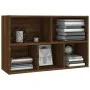 Brown oak plywood shelf/sideboard 50x25x80 cm by vidaXL, Bookcases and shelves - Ref: Foro24-826613, Price: 44,42 €, Discount: %