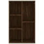 Brown oak plywood shelf/sideboard 50x25x80 cm by vidaXL, Bookcases and shelves - Ref: Foro24-826613, Price: 44,42 €, Discount: %