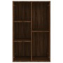 Estantería/Aparador contrachapada roble marrón 50x25x80 cm de vidaXL, Librerías y estanterías - Ref: Foro24-826613, Precio: 4...