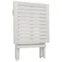 Sun loungers with table 2 pcs solid white acacia wood by vidaXL, Loungers - Ref: Foro24-3155471, Price: 339,11 €, Discount: %