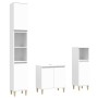 Juego de muebles de baño 3 pzas madera contrachapada blanco de vidaXL, Muebles de baño - Ref: Foro24-3185581, Precio: 181,60 ...
