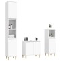Juego de muebles de baño 3 pzas madera contrachapada blanco de vidaXL, Muebles de baño - Ref: Foro24-3185581, Precio: 181,60 ...