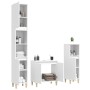 Juego de muebles de baño 3 pzas madera contrachapada blanco de vidaXL, Muebles de baño - Ref: Foro24-3185581, Precio: 181,60 ...