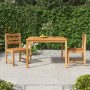 Juego de comedor para jardín 3 pzas madera maciza de teca de vidaXL, Conjuntos de jardín - Ref: Foro24-3157179, Precio: 402,2...