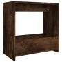Mesa auxiliar madera contrachapada roble ahumado 50x26x50 cm de vidaXL, Mesas auxiliares - Ref: Foro24-826629, Precio: 30,43 ...
