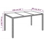 Set comedor jardín 7 pzas y cojines ratán sintético gris de vidaXL, Conjuntos de jardín - Ref: Foro24-3157960, Precio: 493,90...