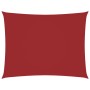 Toldo de vela rectangular tela Oxford rojo 5x6 m en Sombrillas | Comprar online en Foru.es