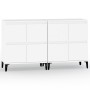 Aparadores 2 uds madera contrachapada blanco 60x35x70 cm de vidaXL, Aparadores - Ref: Foro24-3185759, Precio: 127,22 €, Descu...