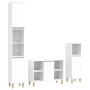 Juego de muebles de baño 3 pzas madera contrachapada blanco de vidaXL, Muebles de baño - Ref: Foro24-3185613, Precio: 198,77 ...
