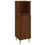 Set de muebles baño 3 pzas madera contrachapada roble marrón de vidaXL, Muebles de baño - Ref: Foro24-3185604, Precio: 217,29...