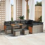 Conjunto de sofá de jardín 13 pcs Gris 110 x 55 x 71 cm en Sofás de exterior | Comprar online en Foru.es