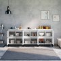 Aparadores 3 uds madera contrachapada blanco 60x35x70 cm de vidaXL, Aparadores - Ref: Foro24-3185775, Precio: 189,22 €, Descu...