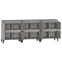 Aparadores 3 uds madera contrachapada gris Sonoma 60x35x70 cm de vidaXL, Aparadores - Ref: Foro24-3185781, Precio: 225,80 €, ...