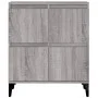 Aparadores 3 uds madera contrachapada gris Sonoma 60x35x70 cm de vidaXL, Aparadores - Ref: Foro24-3185781, Precio: 225,80 €, ...