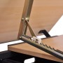 Mesa de dibujo inclinable con 2 cajones y taburete de vidaXL, Mesas para arte y dibujo - Ref: Foro24-20087, Precio: 167,69 €,...
