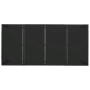 Set de comedor de jardín 7 pzas y cojines ratán sintético negro de vidaXL, Conjuntos de jardín - Ref: Foro24-3157955, Precio:...