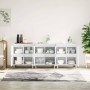 Aparadores 3 uds madera contrachapada blanco 60x35x70 cm de vidaXL, Aparadores - Ref: Foro24-3185767, Precio: 201,02 €, Descu...