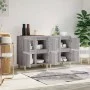 Aparadores 2 uds madera contrachapada gris Sonoma 60x35x70 cm de vidaXL, Aparadores - Ref: Foro24-3185757, Precio: 117,07 €, ...