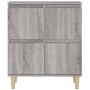 Aparadores 2 uds madera contrachapada gris Sonoma 60x35x70 cm de vidaXL, Aparadores - Ref: Foro24-3185757, Precio: 118,30 €, ...