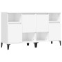 Aparadores 2 uds madera contrachapada blanco 60x35x70 cm de vidaXL, Aparadores - Ref: Foro24-3185727, Precio: 114,83 €, Descu...