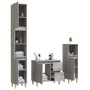 Set de muebles de baño 3 pzas madera contrachapada gris sonoma de vidaXL, Muebles de baño - Ref: Foro24-3185541, Precio: 187,...
