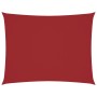 Toldo de vela rectangular tela Oxford rojo 6x7 m en Sombrillas | Comprar online en Foru.es