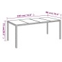 Set comedor jardín 7 pzas y cojines ratán sintético gris de vidaXL, Conjuntos de jardín - Ref: Foro24-3157961, Precio: 532,32...