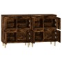 Aparadores 2 uds madera contrachapada roble ahumado 60x35x70 cm de vidaXL, Aparadores - Ref: Foro24-3185756, Precio: 114,65 €...