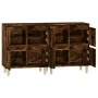 Aparadores 2 uds madera contrachapada roble ahumado 60x35x70 cm de vidaXL, Aparadores - Ref: Foro24-3185756, Precio: 113,29 €...