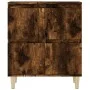 Aparadores 2 uds madera contrachapada roble ahumado 60x35x70 cm de vidaXL, Aparadores - Ref: Foro24-3185756, Precio: 113,29 €...