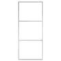 Shower screen with ESG glass shelf chromed aluminum 100x195cm by vidaXL, Shower walls and screens - Ref: Foro24-3185501, Pric...