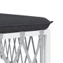 Juego de muebles de jardín 8 piezas con cojines acero blanco de vidaXL, Conjuntos de jardín - Ref: Foro24-3186884, Precio: 51...