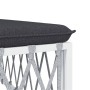 Juego de muebles de jardín 8 piezas con cojines acero blanco de vidaXL, Conjuntos de jardín - Ref: Foro24-3186884, Precio: 52...