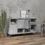 Aparadores 2 uds madera contrachapada gris hormigón 60x35x70 cm de vidaXL, Aparadores - Ref: Foro24-3185731, Precio: 143,65 €...