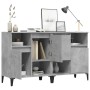 Aparadores 2 uds madera contrachapada gris hormigón 60x35x70 cm de vidaXL, Aparadores - Ref: Foro24-3185731, Precio: 143,65 €...