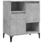Aparadores 2 uds madera contrachapada gris hormigón 60x35x70 cm de vidaXL, Aparadores - Ref: Foro24-3185731, Precio: 143,65 €...