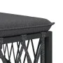 Juego de muebles de jardín 6 pzas con cojines acero antracita de vidaXL, Conjuntos de jardín - Ref: Foro24-3186877, Precio: 5...