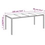Set comedor jardín 7 pzas y cojines ratán sintético gris de vidaXL, Conjuntos de jardín - Ref: Foro24-3185009, Precio: 477,37...