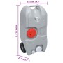 Juego inodoro con lavabo y depósito agua portátil para camping de vidaXL, Camping y senderismo - Ref: Foro24-3186673, Precio:...
