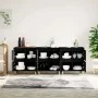 Aparadores 3 uds madera contrachapada negro 60x35x70 cm de vidaXL, Aparadores - Ref: Foro24-3185768, Precio: 225,29 €, Descue...
