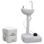 Juego de inodoro con lavabo portátil para camping de vidaXL, Camping y senderismo - Ref: Foro24-3186665, Precio: 245,81 €, De...