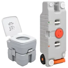 Juego de inodoro portátil y tanque de agua para camping de vidaXL, Camping y senderismo - Ref: Foro24-3186660, Precio: 331,93...