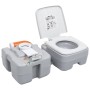 Juego de inodoro portátil y tanque de agua para camping de vidaXL, Camping y senderismo - Ref: Foro24-3186660, Precio: 345,00...