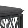 Juego muebles de jardín 9 pzas y cojines acero gris antracita de vidaXL, Conjuntos de jardín - Ref: Foro24-3186831, Precio: 8...