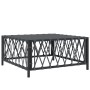 Juego de muebles de jardín 8 pzas con cojines acero antracita de vidaXL, Conjuntos de jardín - Ref: Foro24-3186907, Precio: 6...