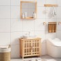 Conjunto de muebles de baño 2 piezas madera maciza de nogal de vidaXL, Muebles de baño - Ref: Foro24-3185783, Precio: 151,31 ...