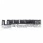 Juego de muebles de jardín 8 piezas con cojines acero blanco de vidaXL, Conjuntos de jardín - Ref: Foro24-3186890, Precio: 52...