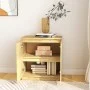 Armario auxiliar de madera maciza de pino 60x36x65 cm de vidaXL, Aparadores - Ref: Foro24-833097, Precio: 62,75 €, Descuento: %