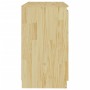 Armario auxiliar de madera maciza de pino 60x36x65 cm de vidaXL, Aparadores - Ref: Foro24-833097, Precio: 63,54 €, Descuento: %