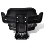 Asiento de tractor con respaldo negro de vidaXL, Accesorios y piezas para tractores - Ref: Foro24-210202, Precio: 106,37 €, D...
